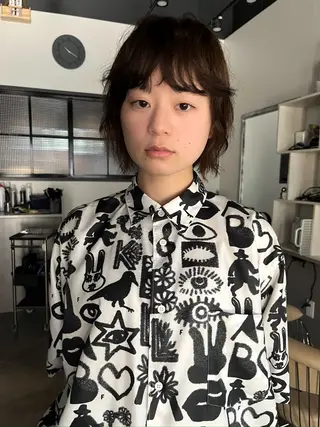 ミディアム dogstar小林諒 パーマ/レイヤーのヘアスタイル