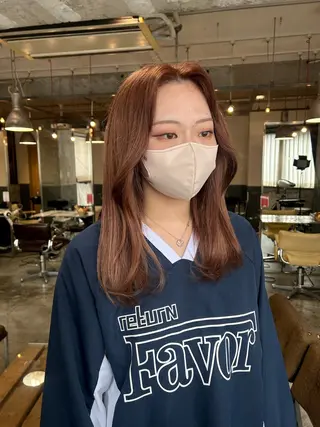 ロング カラー 海外レイヤー /NAGISAのヘアスタイル