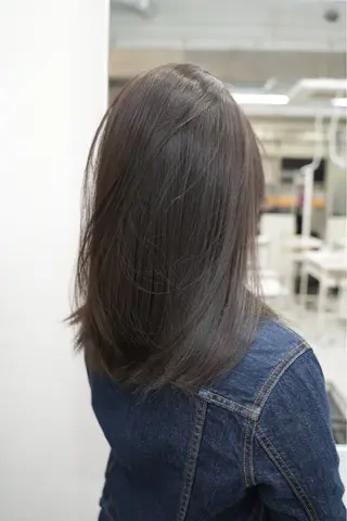 セミロング カラー MAI/髪質改善/ 幹細胞トリートメントのヘアスタイル