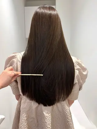 ロング カラー 透明感カラー🫧 nanohaのヘアスタイル