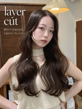 ロング 茂木俊哉 /縮毛矯正のヘアスタイル
