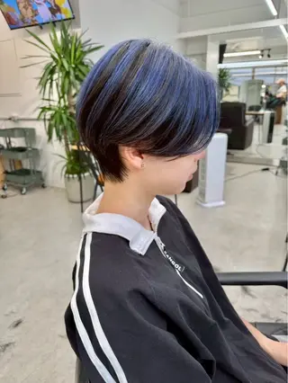 ショート 【ハイトーン特化】 Hugのヘアスタイル