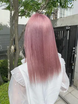 ミディアム カラー ヘアアレンジ 💕ブリーチ/ヘアメ 🎀YUUKAのその他イメージ