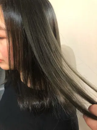 ミディアム 縮毛矯正の達人 ☆　松本のヘアスタイル