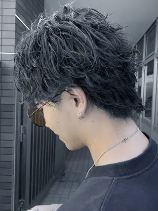 ショート 大人レイヤー/柔らか グレージュ/川緑一吹のヘアスタイル