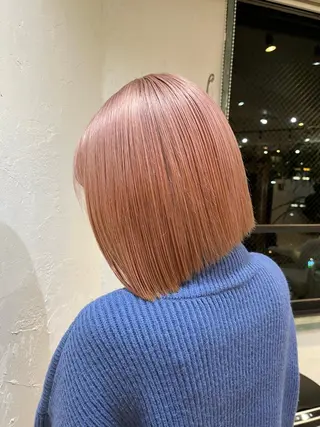 ショート カラー 💛ハイトーン💛 りむのヘアスタイル