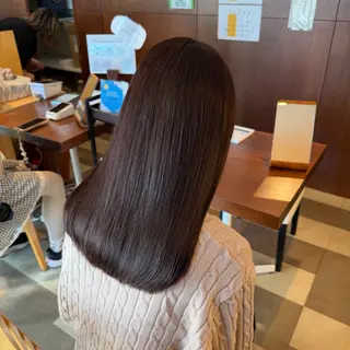 ロング 🌸中谷 梨那/透明 感カラー×艶髪🫧のヘアスタイル