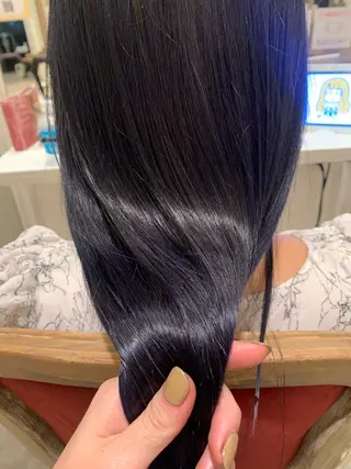 ロング カラー Takahashi Yuriのヘアスタイル