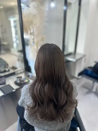 ロング ブラウン特化/透明感 NONO💖のヘアスタイル