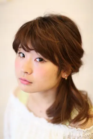 ヘアアレンジ 工藤 久美のヘアスタイル