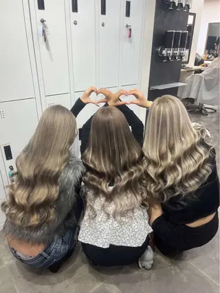 ロング 日比野 紅杏のヘアスタイル