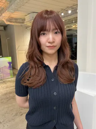 ミディアム rimi/ショート /透明感カラーのヘアスタイル