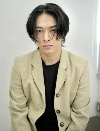 メンズ 中江 伸之介のヘアスタイル