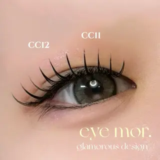 マツエク・マツパ eyemor. 志段味店のマツエク・マツパデザイン