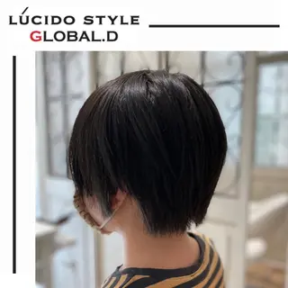 ショート カラー パーマ ヘアアレンジ メンズ キッズ ✂︎ショート、ボブ、 レイヤー🩵YUMIのヘアスタイル