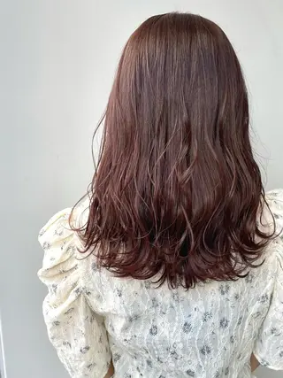 ミディアム カラー Eleanor 立川北口2ndのヘアスタイル