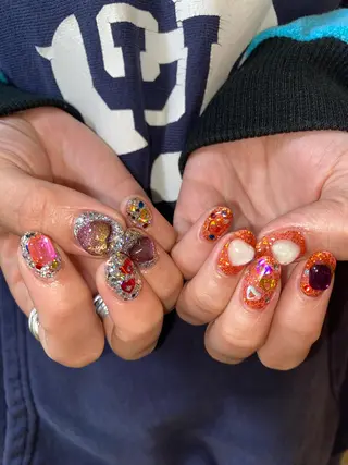 ネイル 個性派🌺推しネイル 💅💞hota🐇のネイルデザイン
