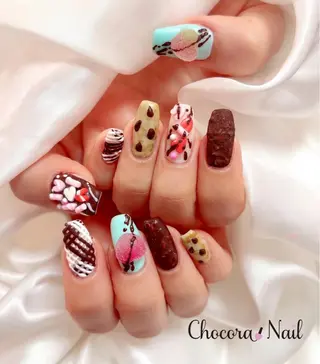 ネイル Chocora nail かおりのネイルデザイン