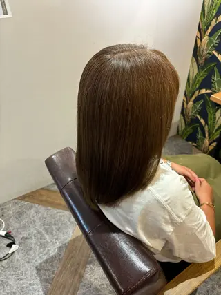 セミロング 🍀縮毛艶髪🍀田中 啓吾のヘアスタイル