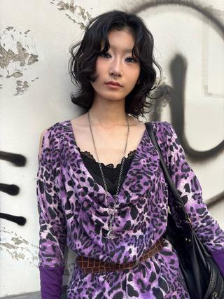 ショート パーマ ⭐︎似合わせカラー /レイヤー✩momoのヘアスタイル