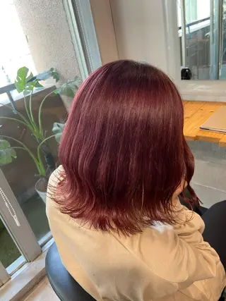ショート MEI🎀レイヤー 🎀韓国styleのヘアスタイル