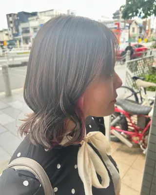 ミディアム 遠山 大智のヘアスタイル