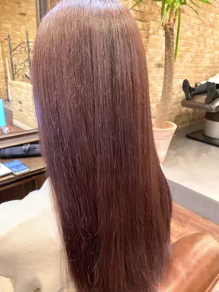 カラー ブリーチカラー⸜♡⸝ クルミ🐍のヘアスタイル