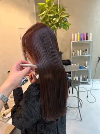 ロング カラー Shiro RENのヘアスタイル