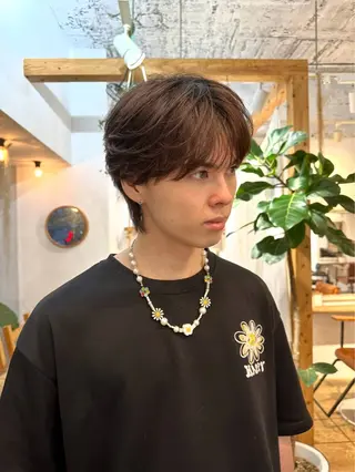 ミディアム メンズ 渋谷 メンズヘア⭐️ タニグチヨシユキのヘアスタイル