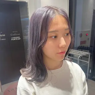 ミディアム 🎀女性専門サロン RION🌸のヘアスタイル