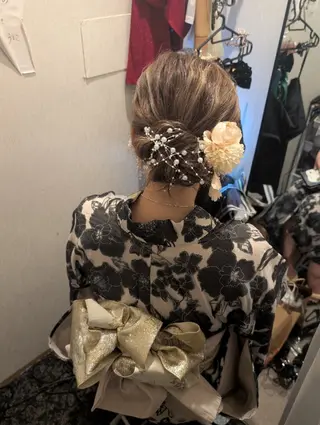 ヘアアレンジ 似合わせヘアセット＆ カット🤍野口弥生のヘアスタイル