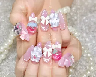 ネイル 🎀 moo~ 🎀のネイルデザイン