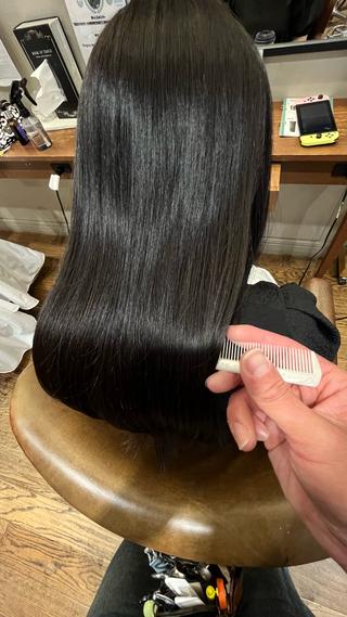 セミロング カラー 佐藤 宰 OZ桑野店のヘアスタイル