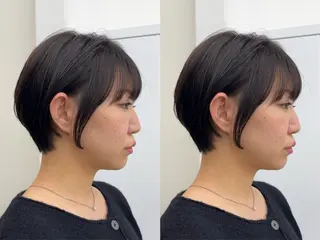 ショート レイヤー/ボブ 透明感カラー/チヨノのヘアスタイル