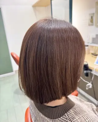 ミディアム カラー 大塚 しおりのヘアスタイル