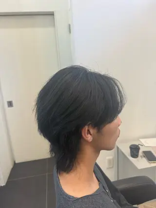 ショート カラー メンズ 藤田 歩夢のヘアスタイル
