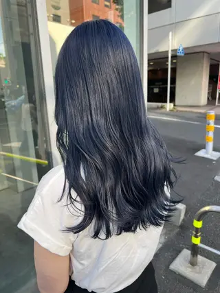 セミロング カラー ハッシュカット/レイ ヤーカットArataのヘアスタイル
