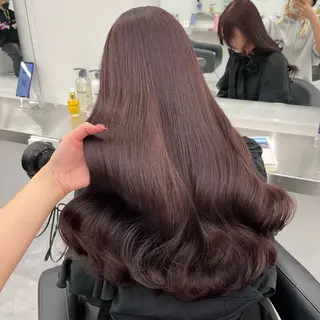 ロング 🍒韓国暖色ヘア NO.1🍒🪽のヘアスタイル