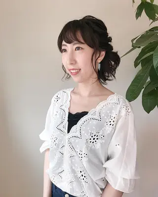 ミディアム ヘアアレンジ 早朝✨ヘアセット 着付け/清水玲歌のその他イメージ