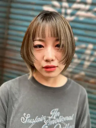 ショート ＲＩ ＨＯのヘアスタイル