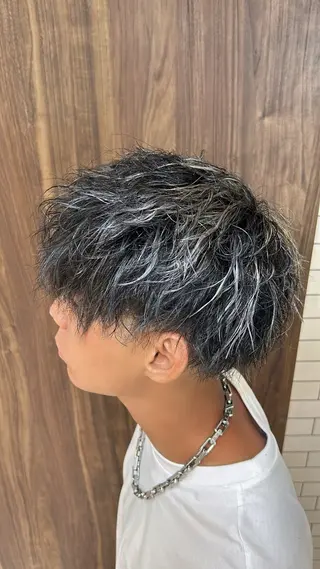カラー パーマ メンズ lua店 Yugo(河野有吾)のヘアスタイル