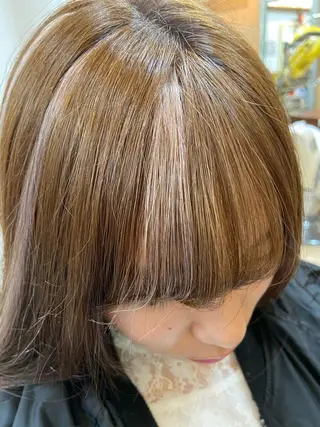 ロング 石川 史弥のヘアスタイル