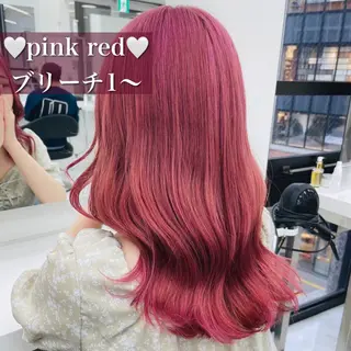 セミロング カラー ヘアアレンジ 🏹横浜CANDY 🏹のヘアスタイル