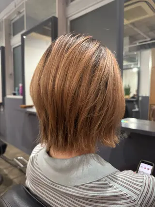 ミディアム くせ毛多毛特化 高橋　淳のヘアスタイル
