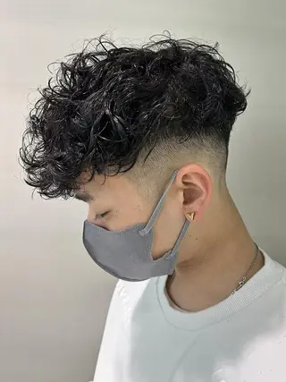 ショート パーマ fifth 児玉達哉 当日予約🙆のヘアスタイル