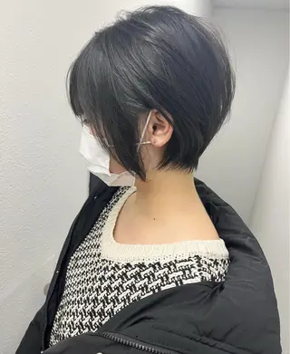 ショート レイヤー×透明感 Tatsuya💫のヘアスタイル
