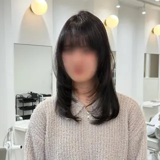 ロング Aya/縮毛矯正 /透明感カラーのヘアスタイル