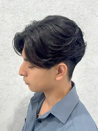 メンズ 毛流れ/シャドウ 🇰🇷AYATOのヘアスタイル