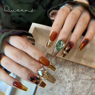 ネイル 🎀kira 長さだし💗モチ最高のネイルデザイン