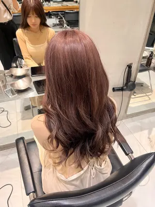 ロング カラー のぞみ🎀 /ブリーチ/表参道のヘアスタイル